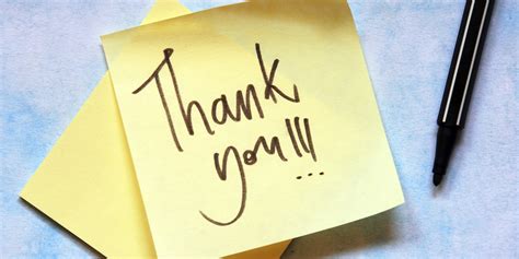 Thank You Notes The 5 Essential Life Lessons Huffpost