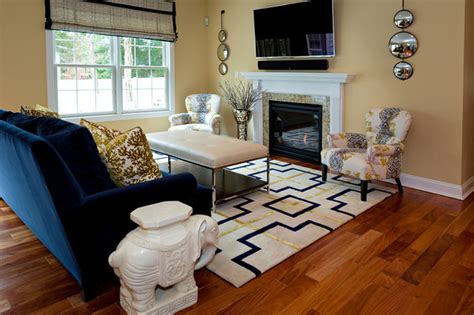 Transitional Spaces Transitional Living Room Philadelphia By