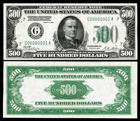Large Denominations Of United States Currency Wikipedia Bills