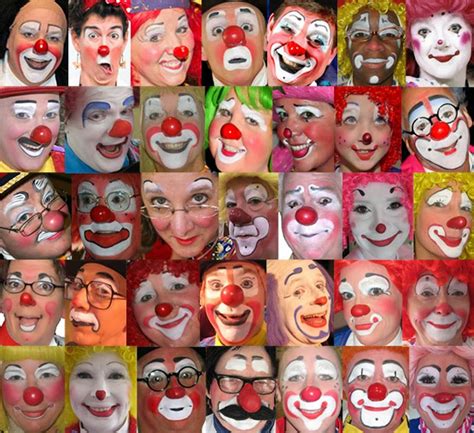 Clown Faces Clown Schminken Kind Clown Gesicht Malen Clown