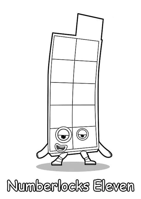 40 Numberblocks Coloring Pages 11 Coloring Book