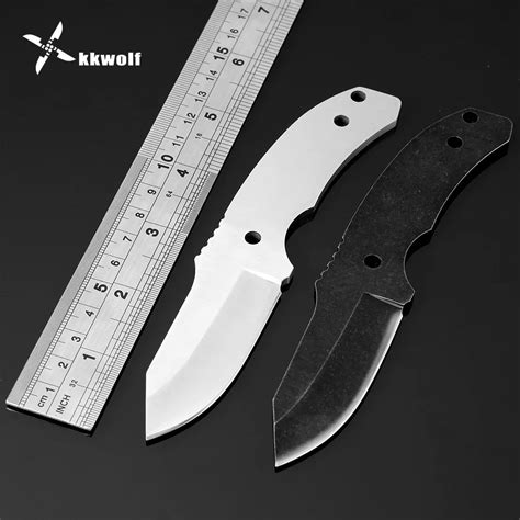 Buy Kkwolf Diy Fixed Blade Knife Blanks Stainless