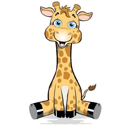 Free cartoon baby giraffe vector download in ai, svg, eps and cdr. Baby Giraffe Cartoon Pictures - ClipArt Best