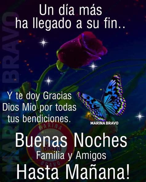 An Image Of Flowers And Butterflies In The Night Sky With Spanish Words