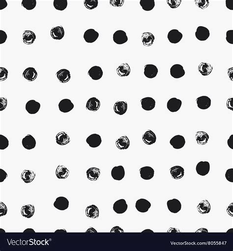 Seamless Polka Dot Pattern Royalty Free Vector Image