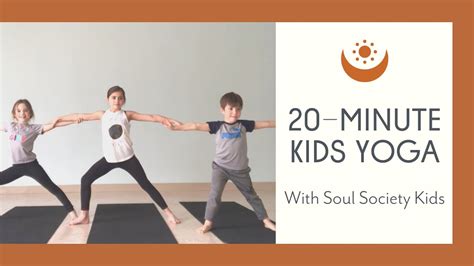 20 Minute Kids Yoga Youtube