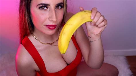 Banana Eating Sounds 🍌 Asmr En Español Para Dormir Profundamente Youtube