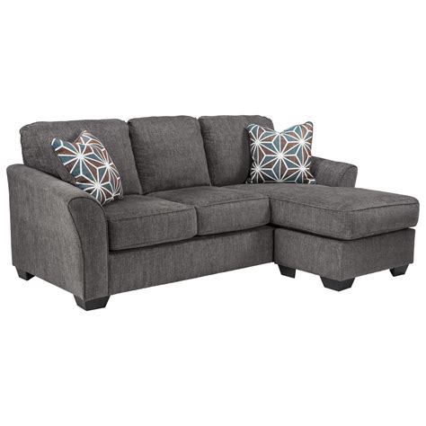 Benchcraft By Ashley Brise Casual Contemporary Queen Sofa Chaise