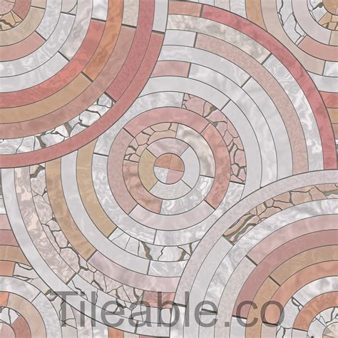 Circular Floor Tiles Design 3 Awsome Texture With All 3d Modelling