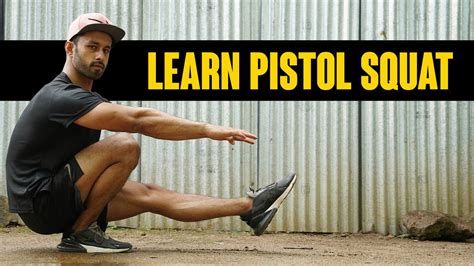 How To Pistol Squat One Leg Squat Tutorial Calisthenics Hindi