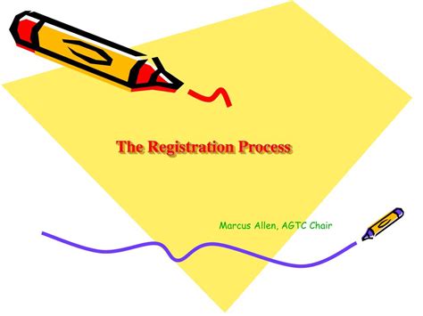 Ppt The Registration Process Powerpoint Presentation Free Download
