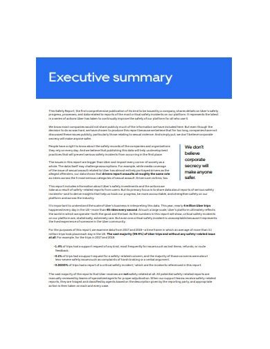 Executive Report 15 Examples Format Docs Word Pages How To