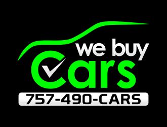 We Buy Cars logo design - 48HoursLogo.com