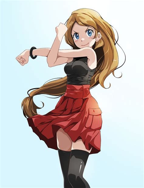 Serena 💝 Pokémon Xy Pokemon Girl Characters Pokemon Waifu Pokemon