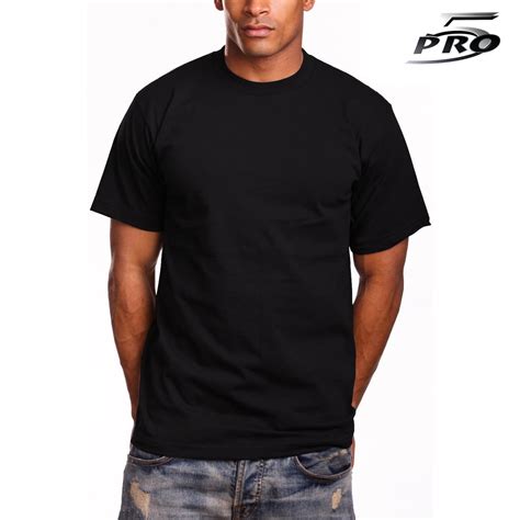 Pro 5 Pro 5 Apparel 100 Cotton Super Heavy T Shirt Black 3pack