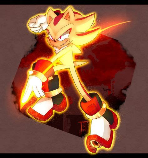 30 Mejores Imágenes De Super Shadow En 2020 Shadow El Erizo Sonic