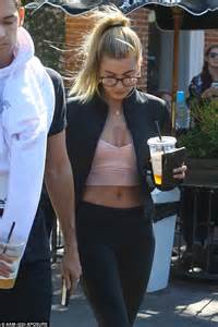 Hailey Baldwin Becomes Latest Celeb To Bare Telltale Cupping Fad Bruise