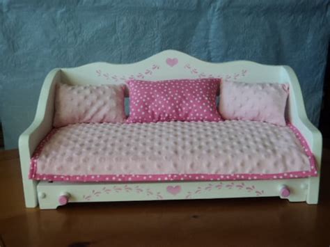 American Girl Doll Daybed With Trundle Doll Bed By Btcrafts