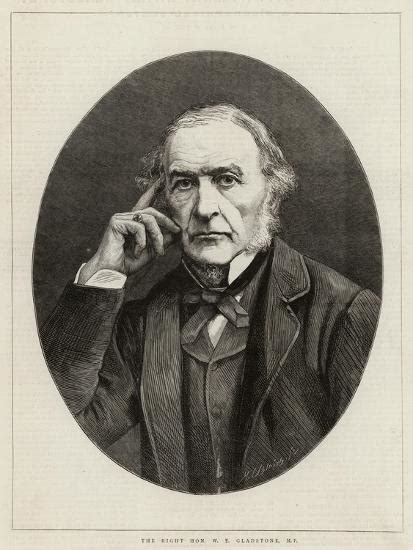 The Right Honourable W E Gladstone Giclee Print