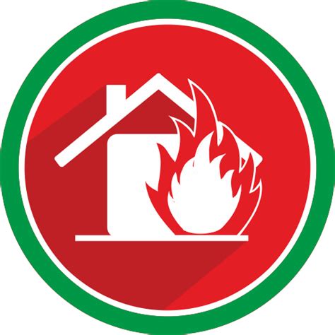 These free images are pixel perfect to fit your design and available in both png and vector. emergency, fire, house, Flame icon