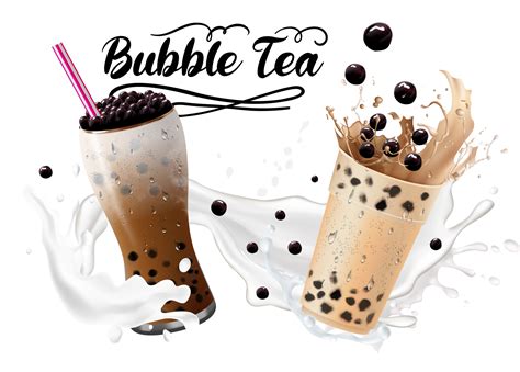 Bubble Milk Tea Pearl Milk Tea Png 15724022 Png