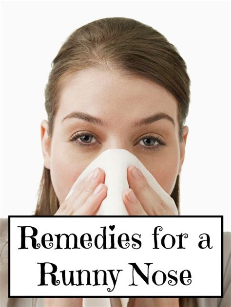 How to stop runny nose naturally. Remedies for a Runny Nose | ThriftyFun