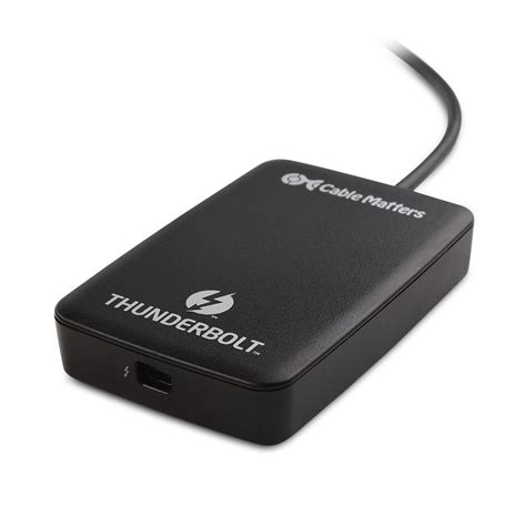 Thunderbolt 3 to Thunderbolt Adapter for Windows & Mac | Thunderbolt 