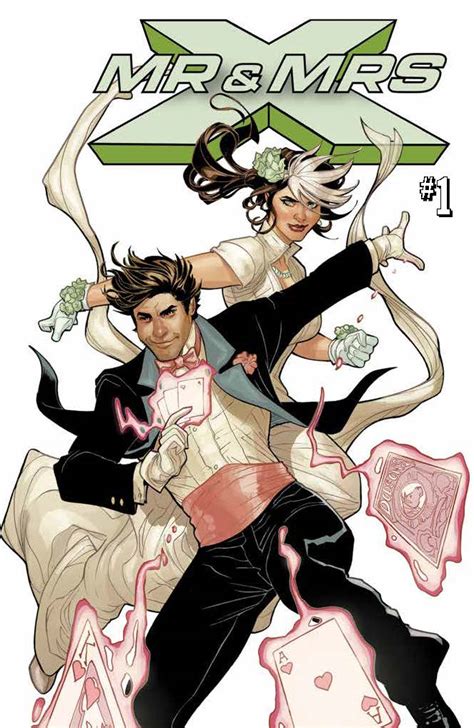 Gambit And Rogue Are Mr And Mrs X In New Marvel Series
