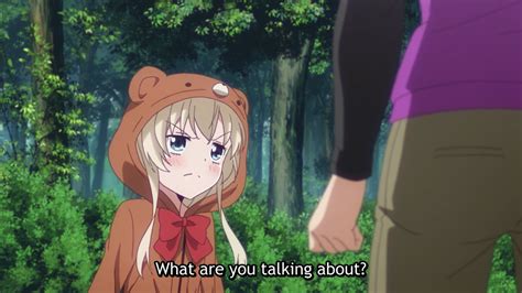 Anime Girl In Bear Costume