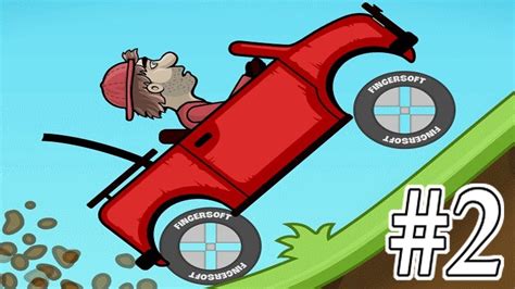 Hill Climb Racing Gameplay Walkthrough Part 2 Jeep New Vehicles