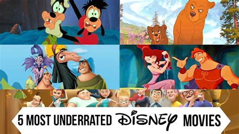 5 Most Underrated Disney Movies Youtube