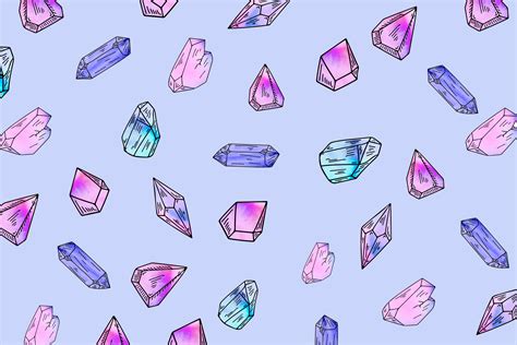Crystals Wallpaper