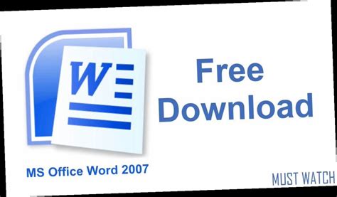 Download Microsoft Office Word 2007 For Pc Twitter