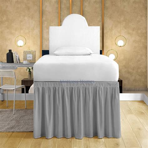 Dorm Room Bed Skirt Twin Xl College Dorm Bed Skirt Extra