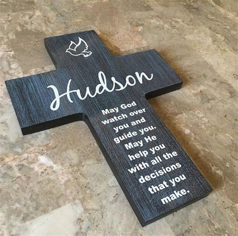 If you're searching for any. Unique Confirmation Gift, Personalized cross Baptism ...