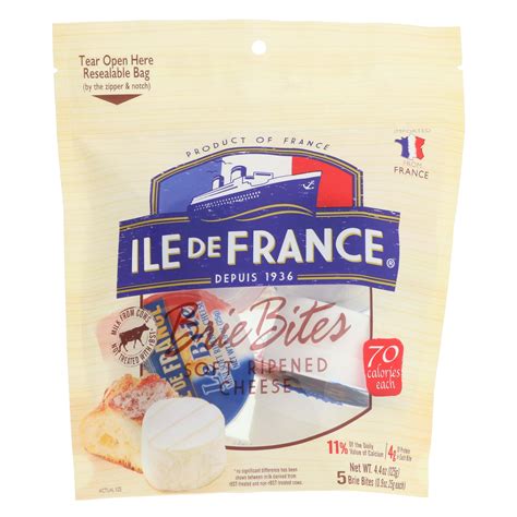 Ile De France Mini Brie Bites Shop Cheese At H E B