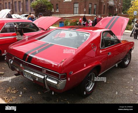 1968 Amc Amx In Red All Original Go Pac 390 4 Speed In Maryland 02of18