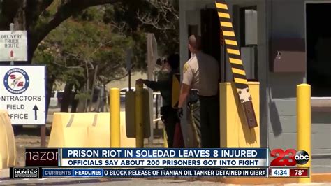 Prison Riot In Soledad Leaves 8 Injured After 200 Prisoners Get
