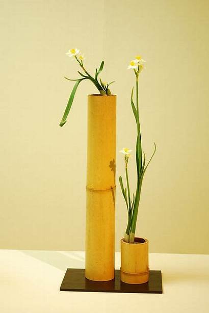 Ikebana Flower Bamboo Arrangements Arrangement Floral Flickr