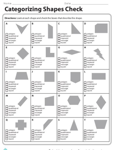 But what catches most elementary once your child is comfortable with how to recognize the pentagon shape, offer them a shape worksheet or two, to see how they get on with identifying it. Characteristics of Polygons | Lesson plan | Education.com