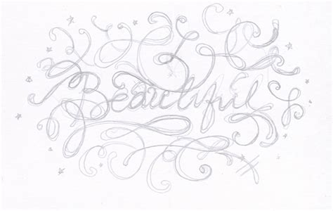 Beautiful Typography Personal On Behance