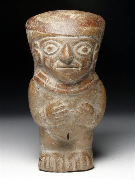 pre columbian moche pottery standing female apr 19 2013 artemis gallery in co pottery