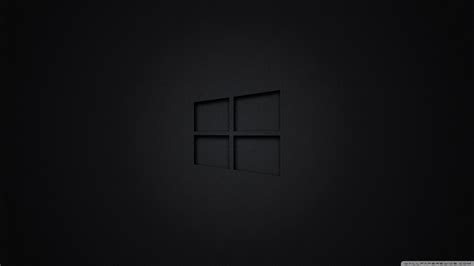 Free Download Windows 10 Black 4k Hd Desktop Wallpaper For