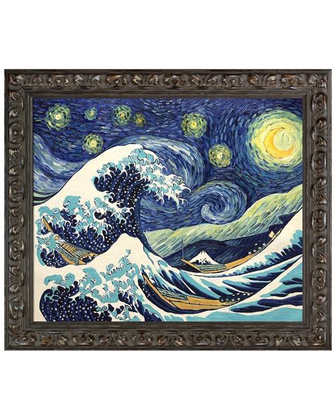 You Need To See This Starry Night Wave Collage By La Pastiche Hand