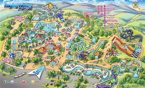 Water Parks In California Map Islands With Names