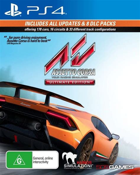 Assetto Corsa Your Car Racing Simulator Ultimate Edition Sony