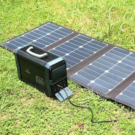 2021 Ac 110v220v 93600mah Portable Solar Generator Inverter Ups Pure