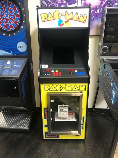 Pacman Arcade Multi Game With Built In Fridge! Plays 60 To 400 Games ...