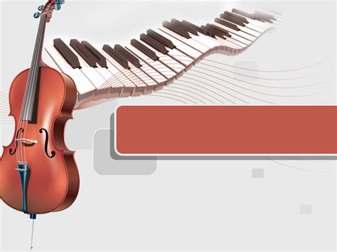 You can always use a free ppt music themed template. Piano and cello music Templates for Powerpoint ...