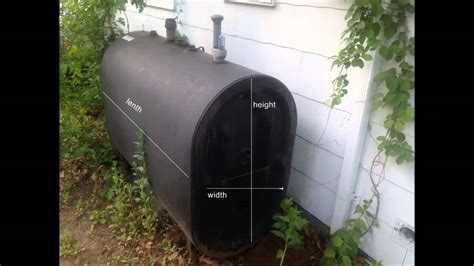 How To Measure How Much Heating Oil Is In Your Oil Tank Youtube